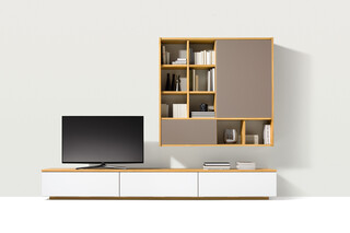 cubus pure wall unit  by  TEAM 7