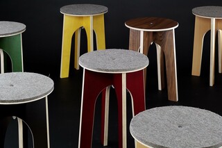 Easy stool  by  Möbelbau Kaether & Weise