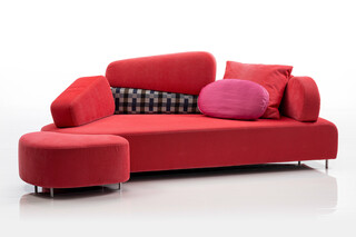 Mosspink sofa  by  Brühl