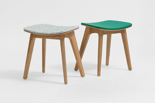 Morph Stool – Padded seat  by  Zeitraum